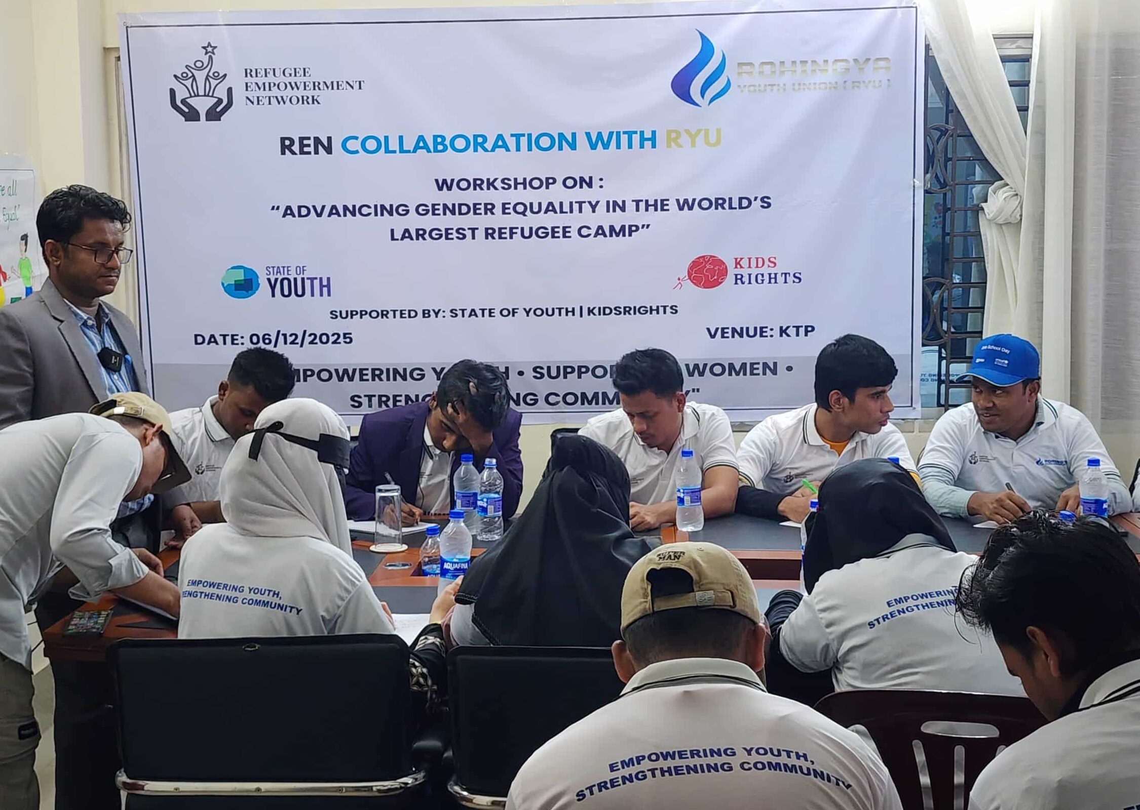 State of Youth Refugee Empowerment Network Breaking Barriers project